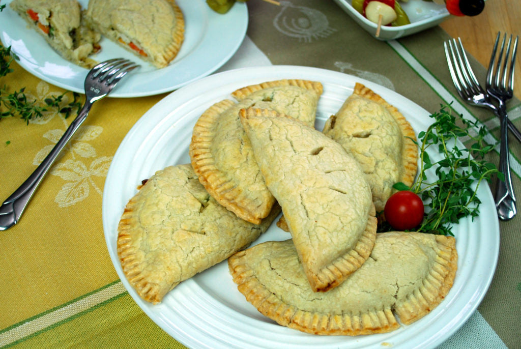 Chicken Pot Pie Hand Pies {Easy Freezer Meal}