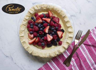 Fresh Berry Custard Pie