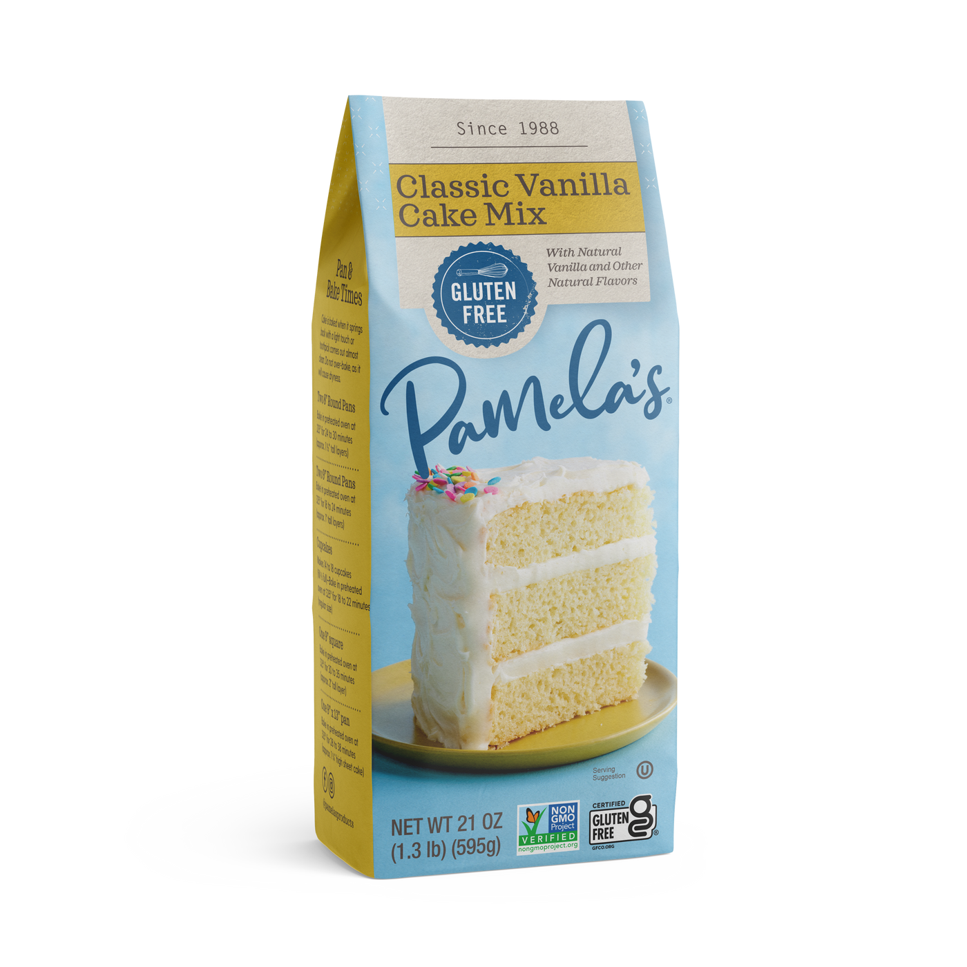 Vanilla Cake Mix, 21 oz.