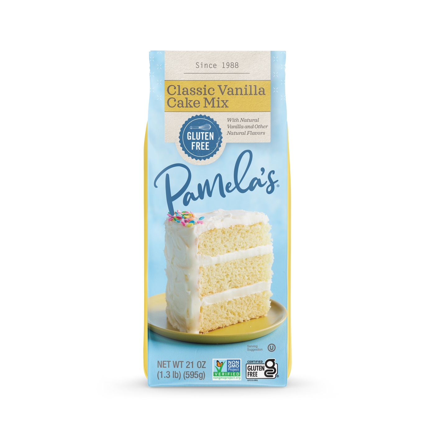 Vanilla Cake Mix, 21 oz.