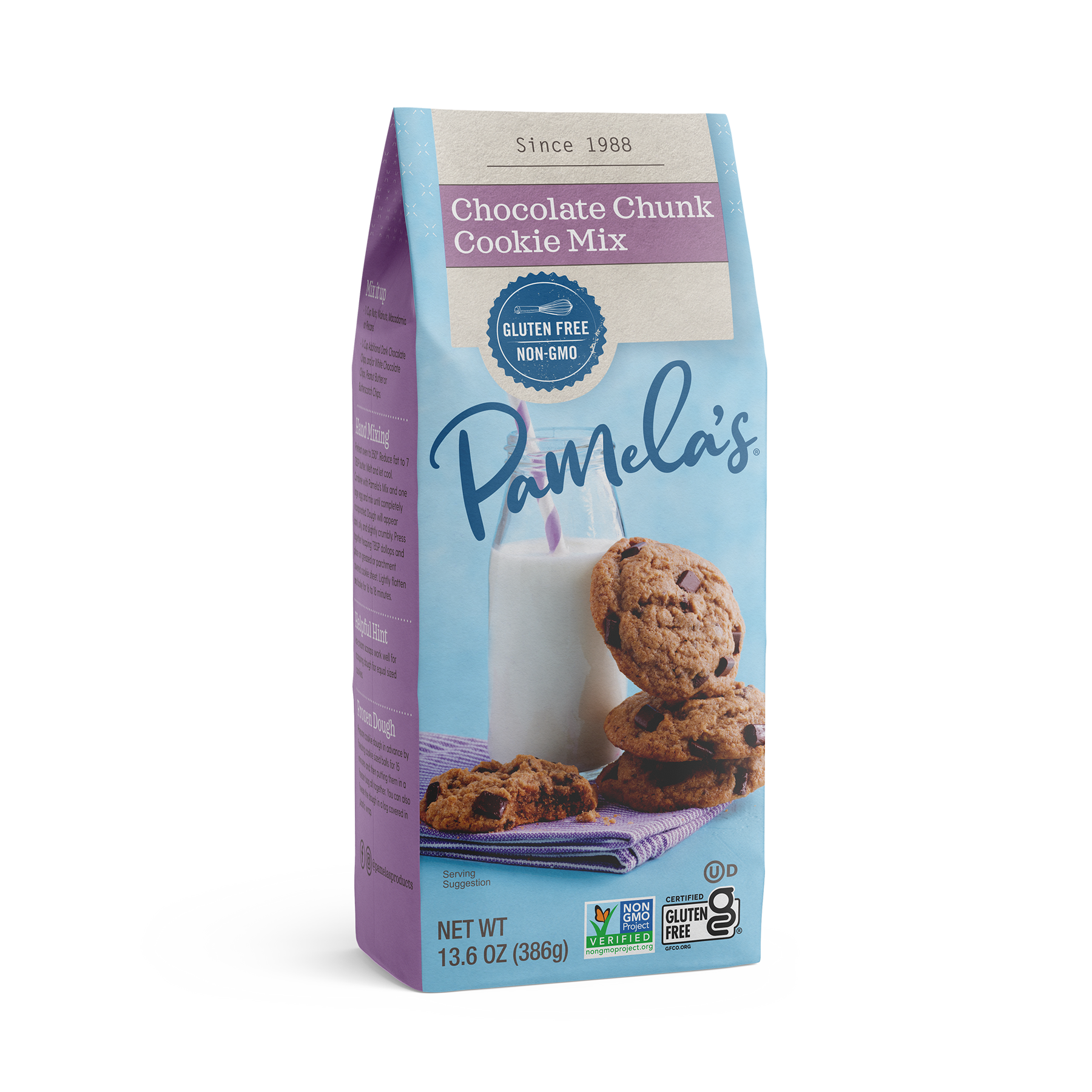Chocolate Chunk Cookie Mix, 13.6 oz. – Pamela's Products