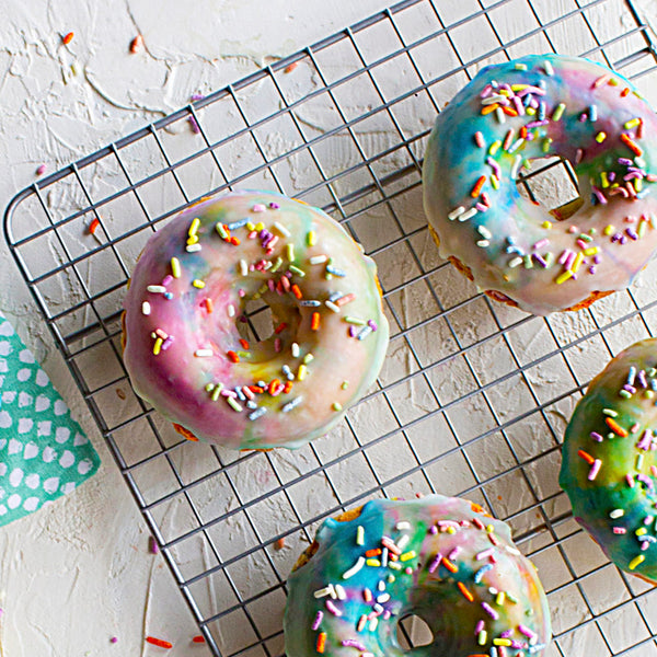 Halloween Funfetti Cake Mix Donuts Recipe – Home Cooking Memories